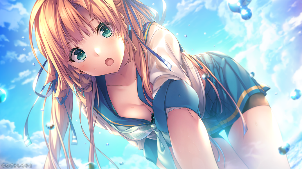 Gal 甜蜜夏日(アマナツ) 机翻汉化 全CG PC版插图2 甜蜜夏日-cg2